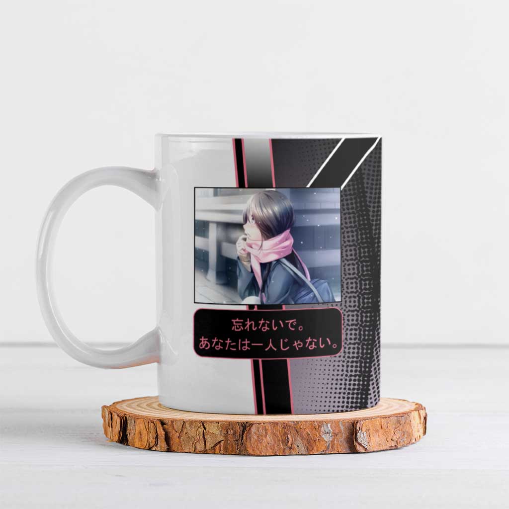 Hiyori Iki Ceramic Mug Soft Sentimental Anime Style