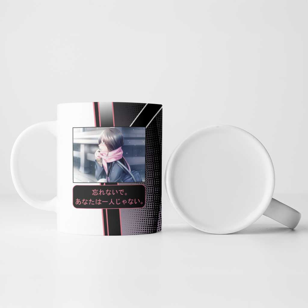 Hiyori Iki Ceramic Mug Soft Sentimental Anime Style