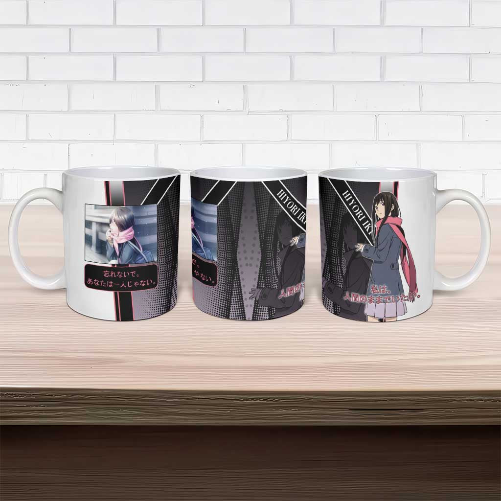 Hiyori Iki Ceramic Mug Soft Sentimental Anime Style