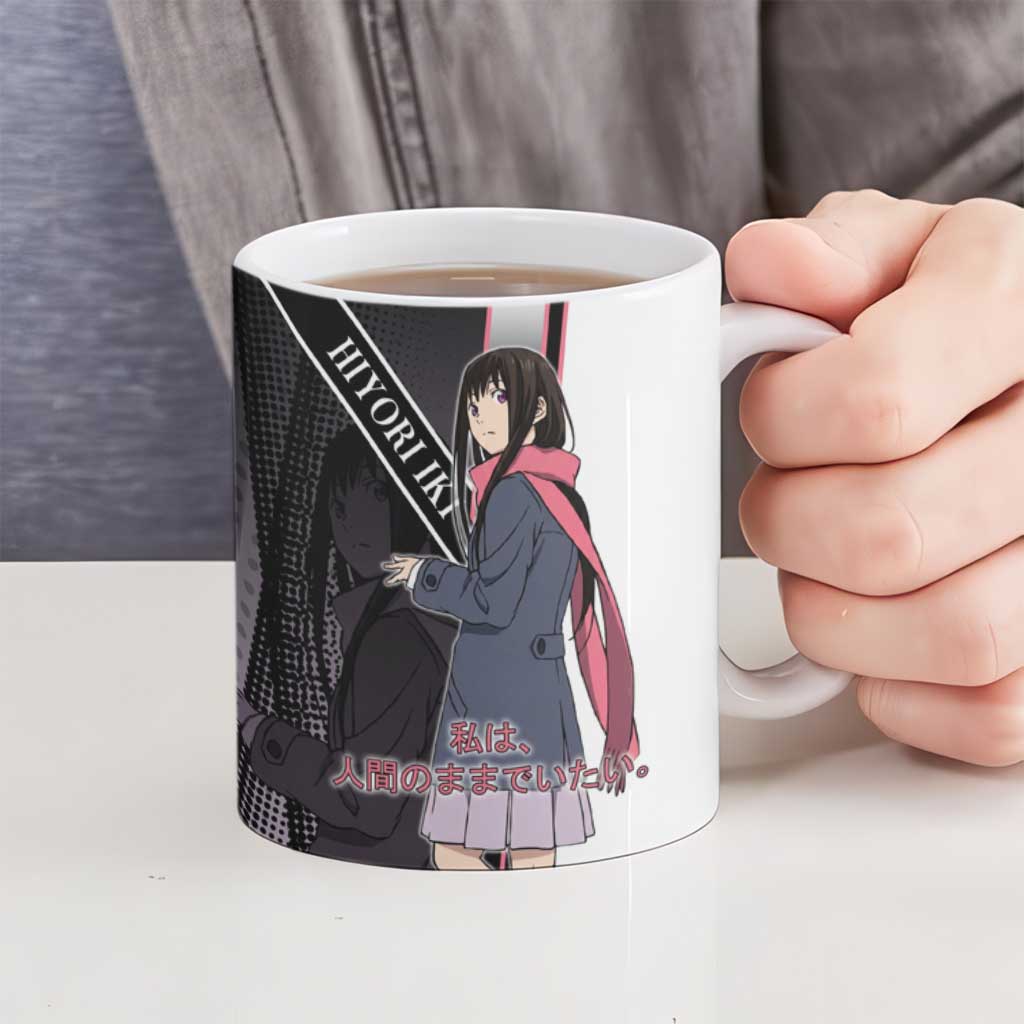Hiyori Iki Ceramic Mug Soft Sentimental Anime Style