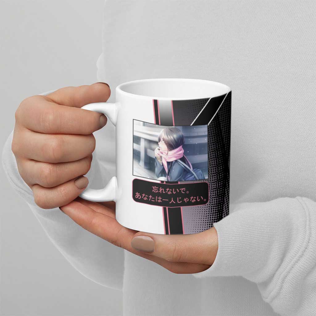 Hiyori Iki Ceramic Mug Soft Sentimental Anime Style