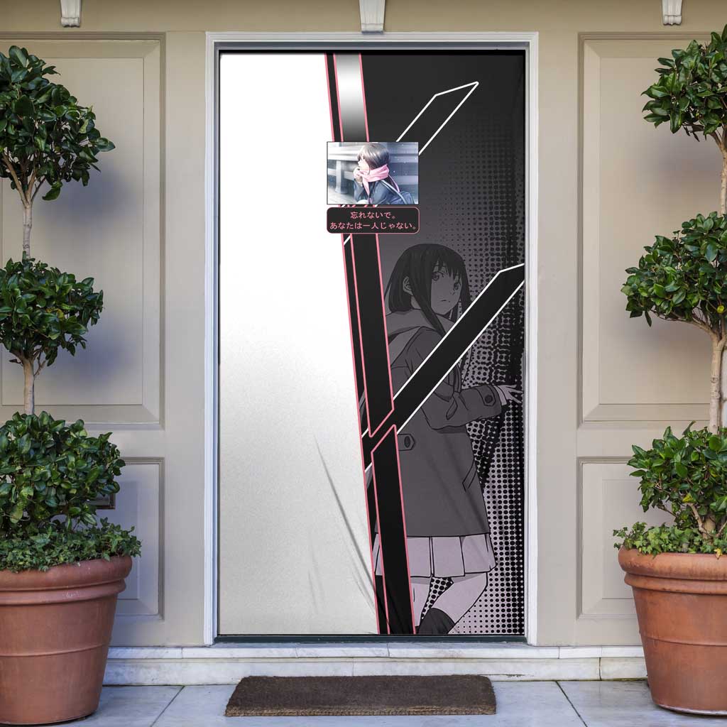 Hiyori Iki Door Cover Soft Sentimental Anime Style