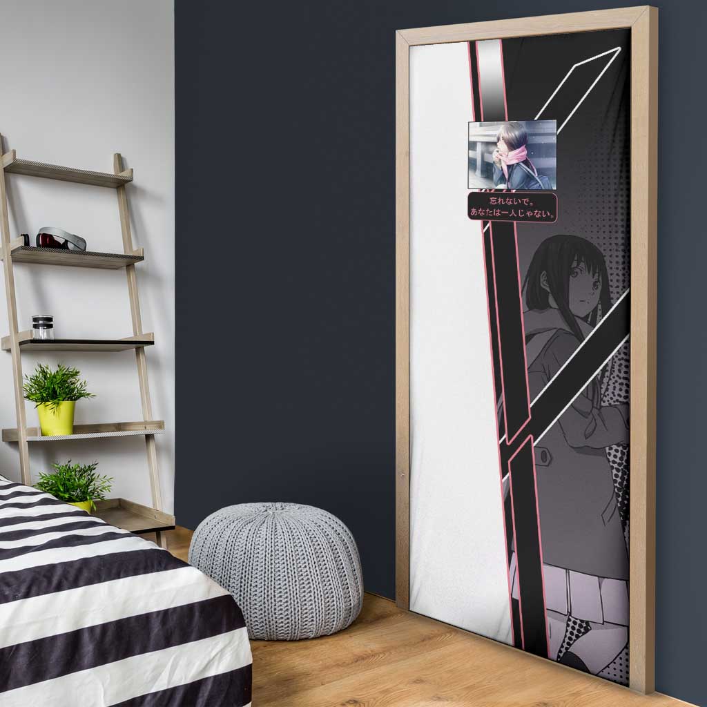 Hiyori Iki Door Cover Soft Sentimental Anime Style
