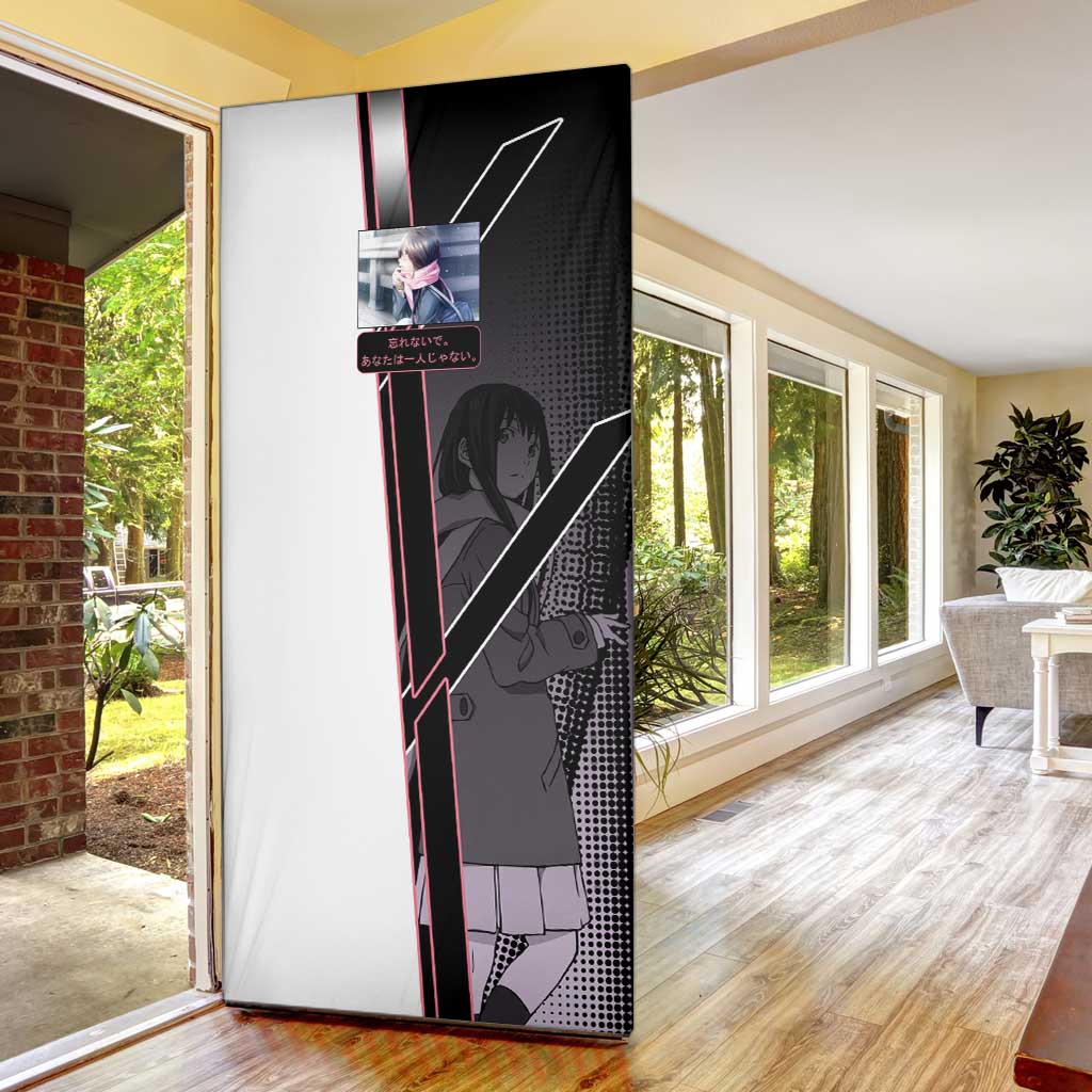 Hiyori Iki Door Cover Soft Sentimental Anime Style