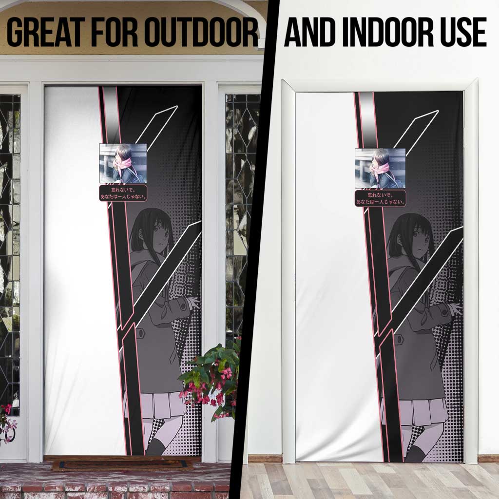 Hiyori Iki Door Cover Soft Sentimental Anime Style