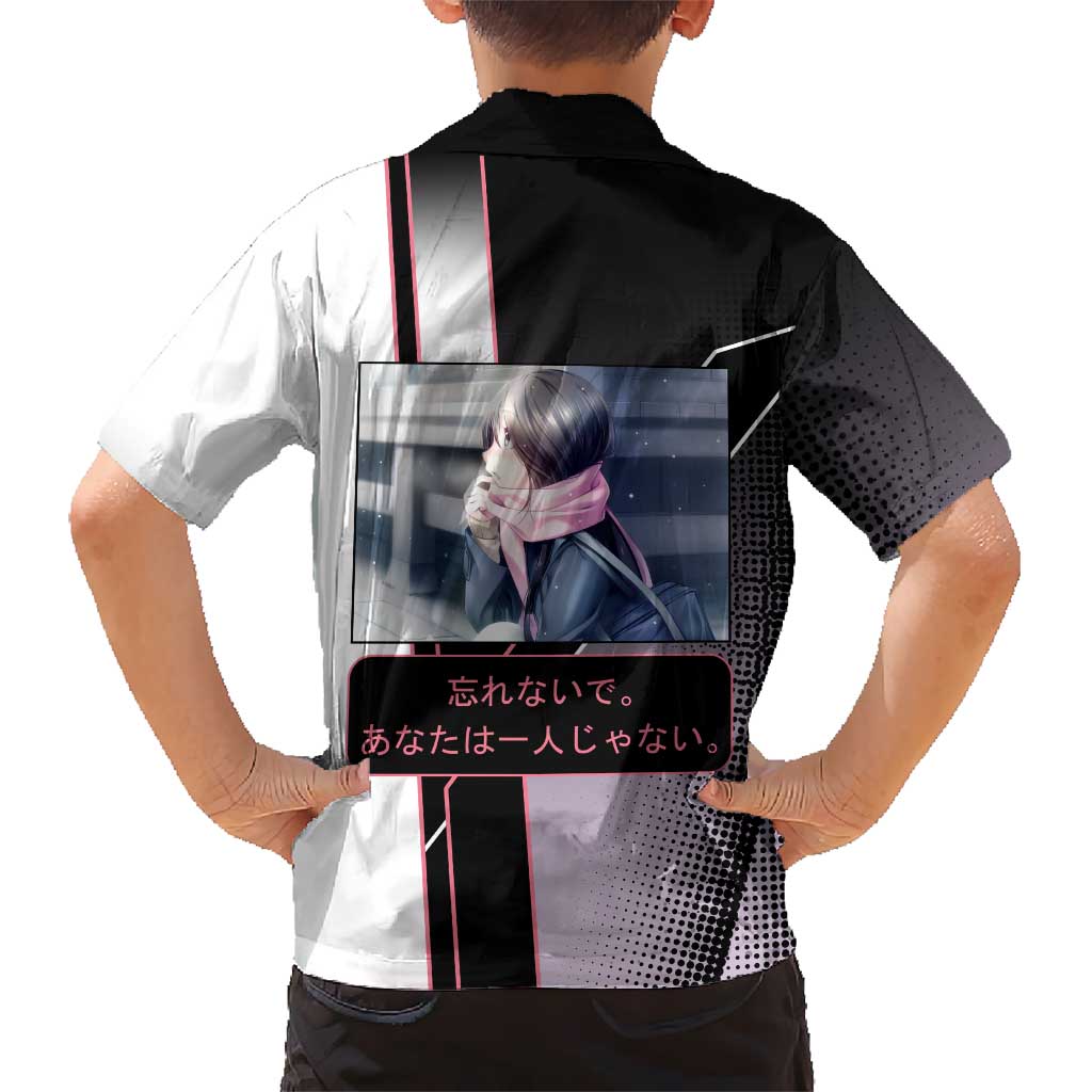 Hiyori Iki Family Matching Puletasi and Hawaiian Shirt Soft Sentimental Anime Style