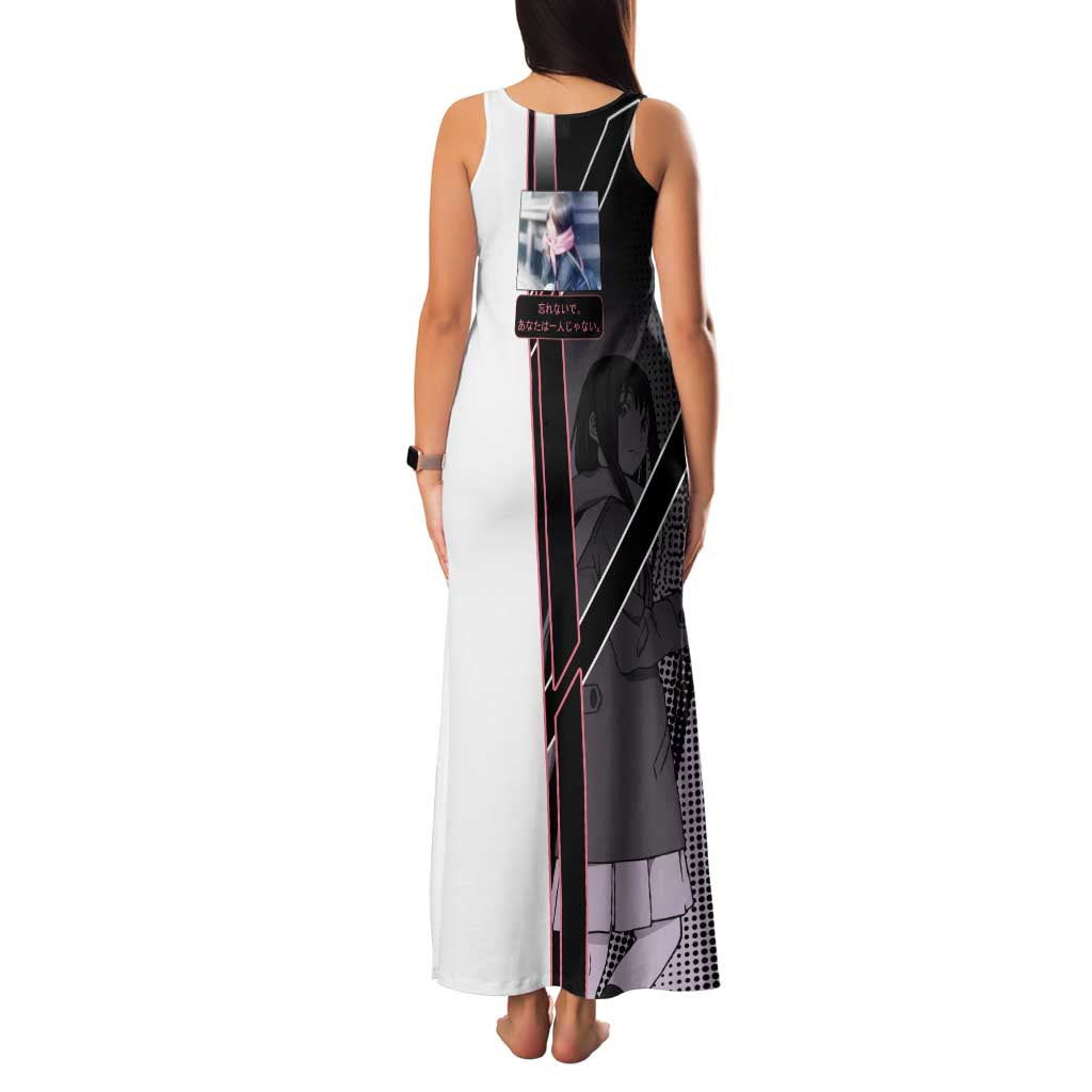 Hiyori Iki Family Matching Tank Maxi Dress and Hawaiian Shirt Soft Sentimental Anime Style