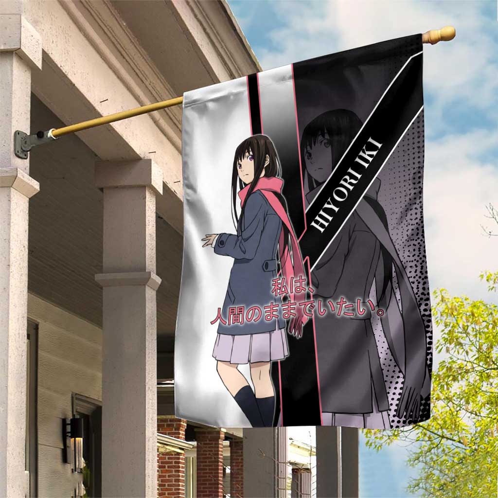 Hiyori Iki Garden Flag Soft Sentimental Anime Style