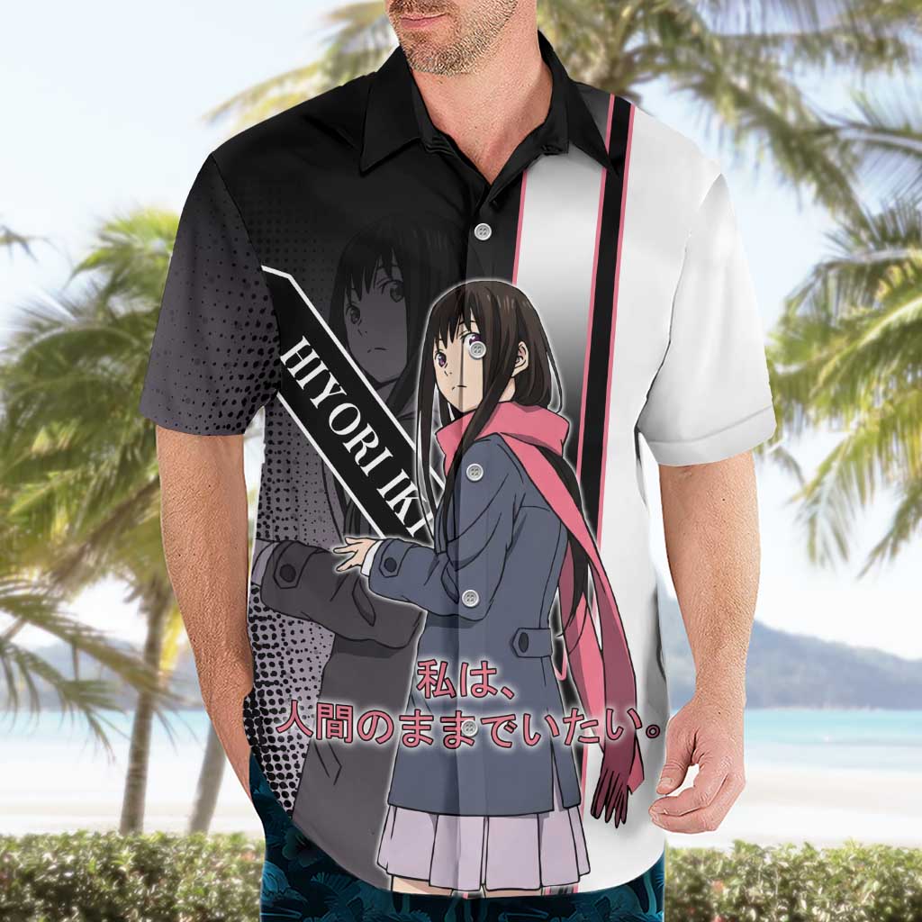 Hiyori Iki Hawaiian Shirt Soft Sentimental Anime Style