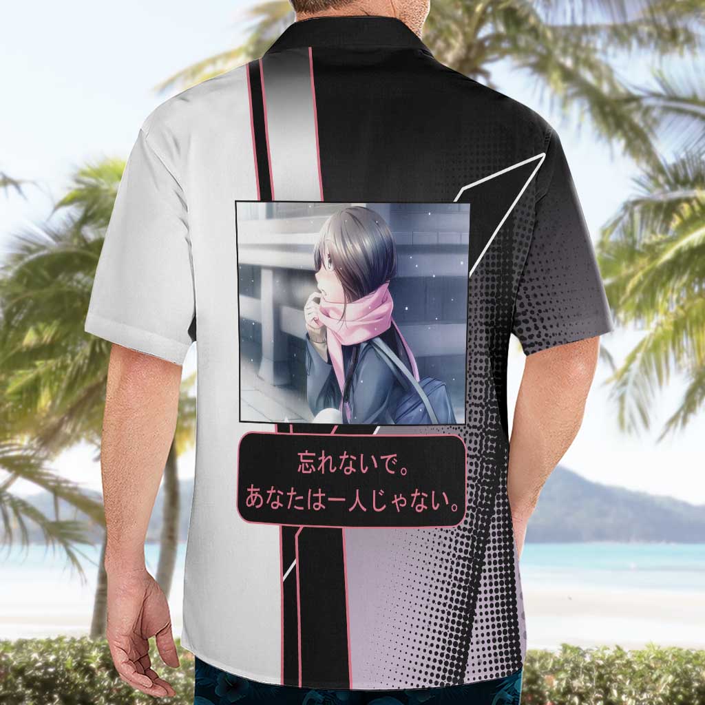 Hiyori Iki Hawaiian Shirt Soft Sentimental Anime Style