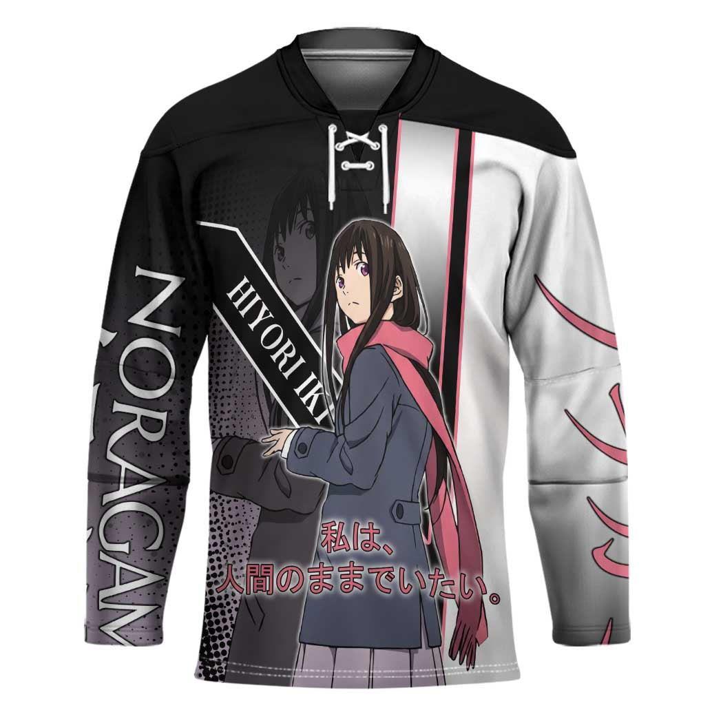 Hiyori Iki Hockey Jersey Soft Sentimental Anime Style