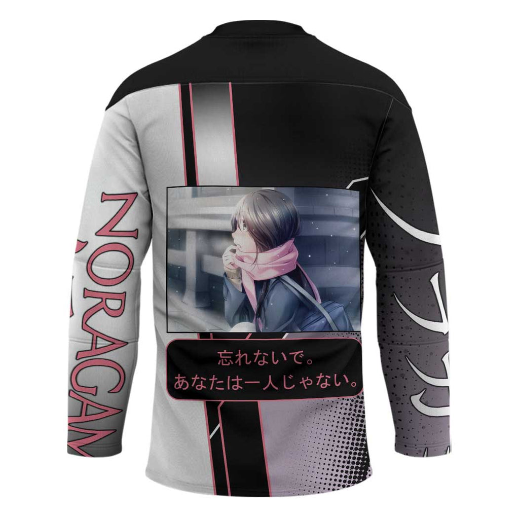 Hiyori Iki Hockey Jersey Soft Sentimental Anime Style