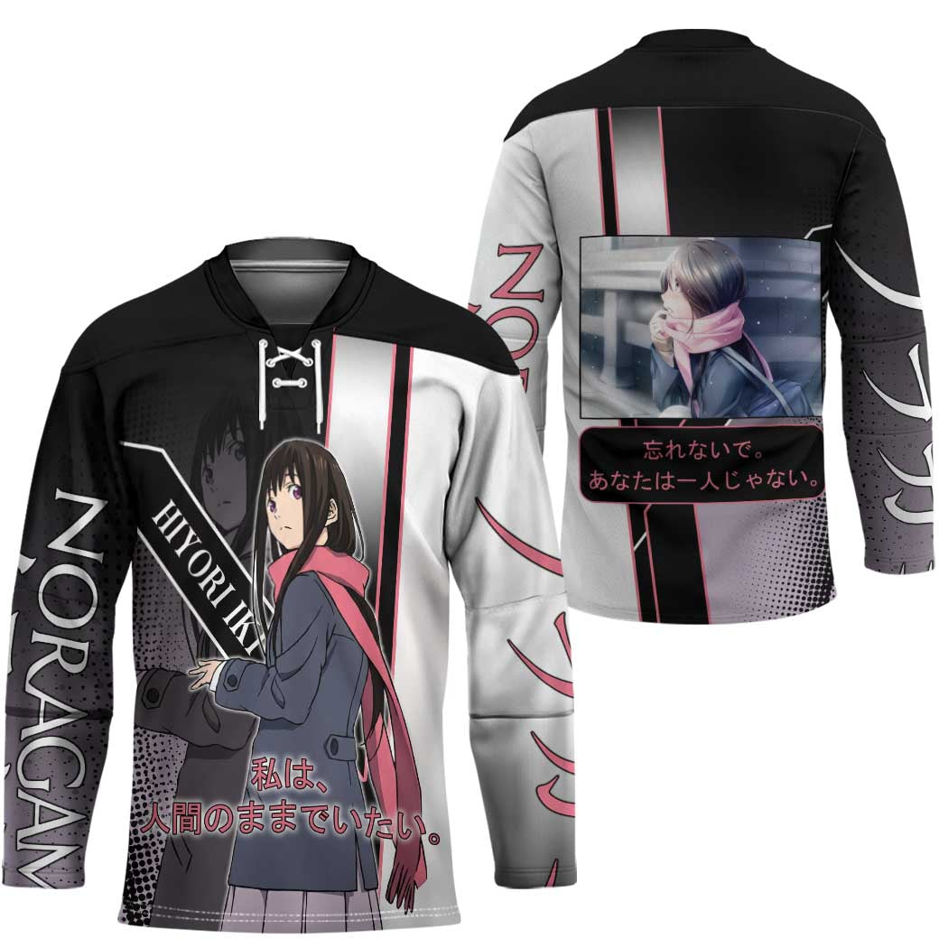 Hiyori Iki Hockey Jersey Soft Sentimental Anime Style