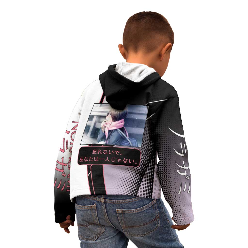Hiyori Iki Kid Hoodie Soft Sentimental Anime Style