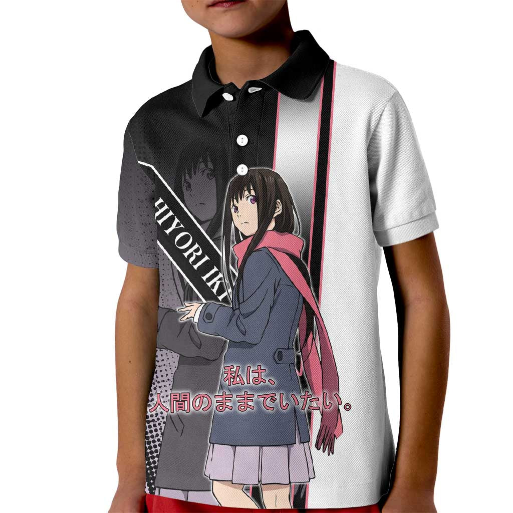 Hiyori Iki Kid Polo Shirt Soft Sentimental Anime Style