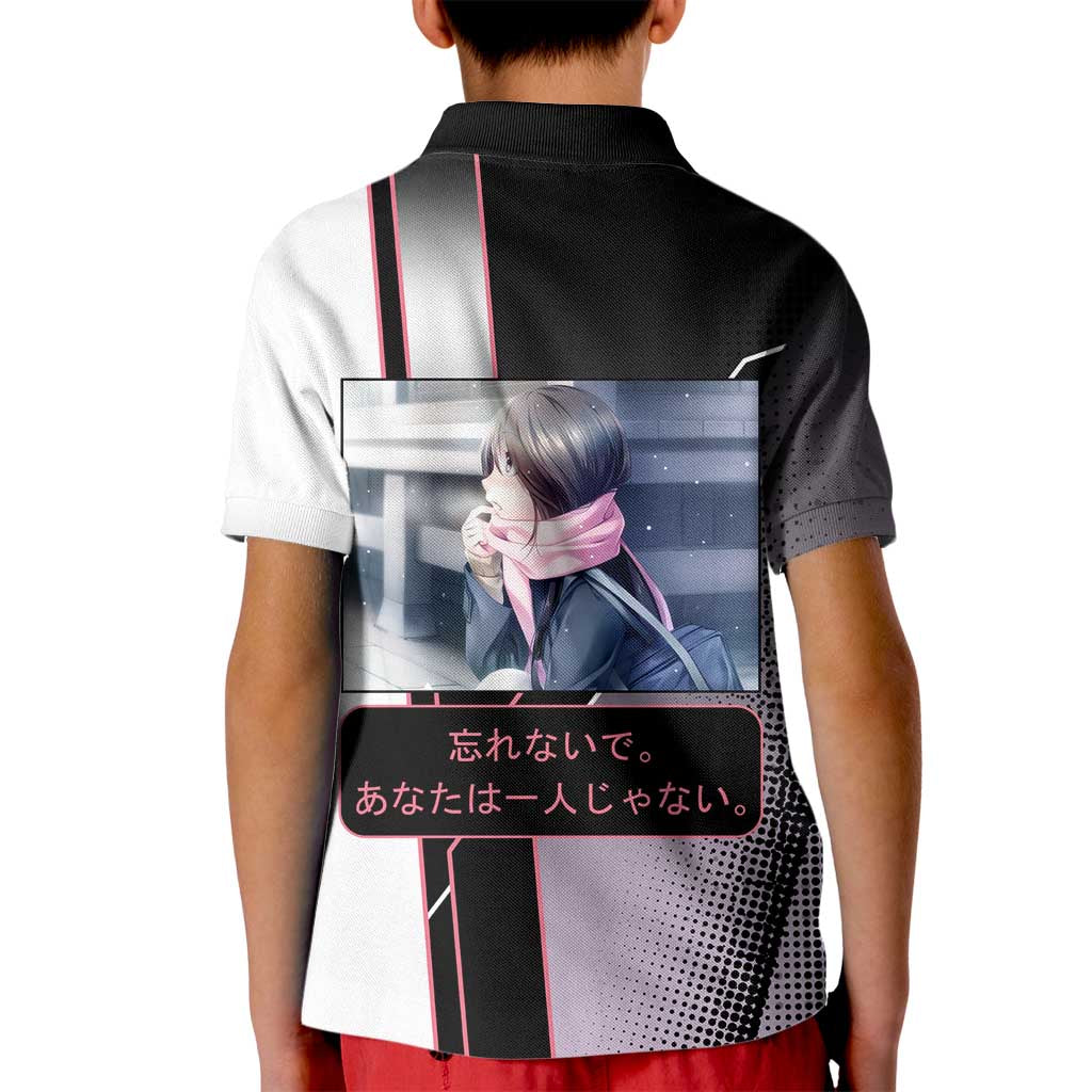 Hiyori Iki Kid Polo Shirt Soft Sentimental Anime Style