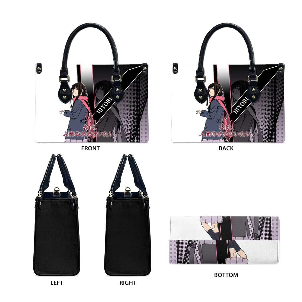 Hiyori Iki Leather Bag Soft Sentimental Anime Style