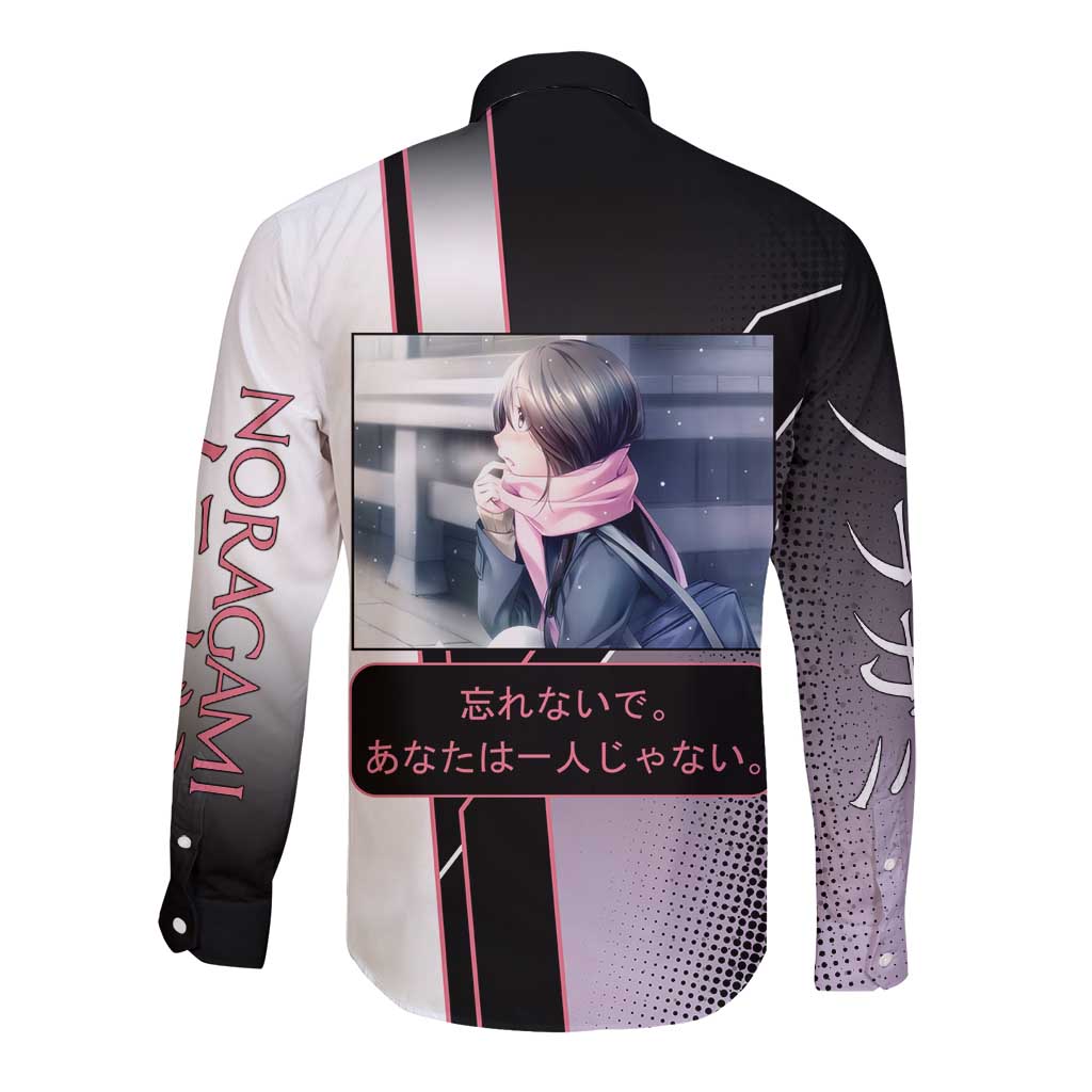Hiyori Iki Long Sleeve Button Shirt Soft Sentimental Anime Style
