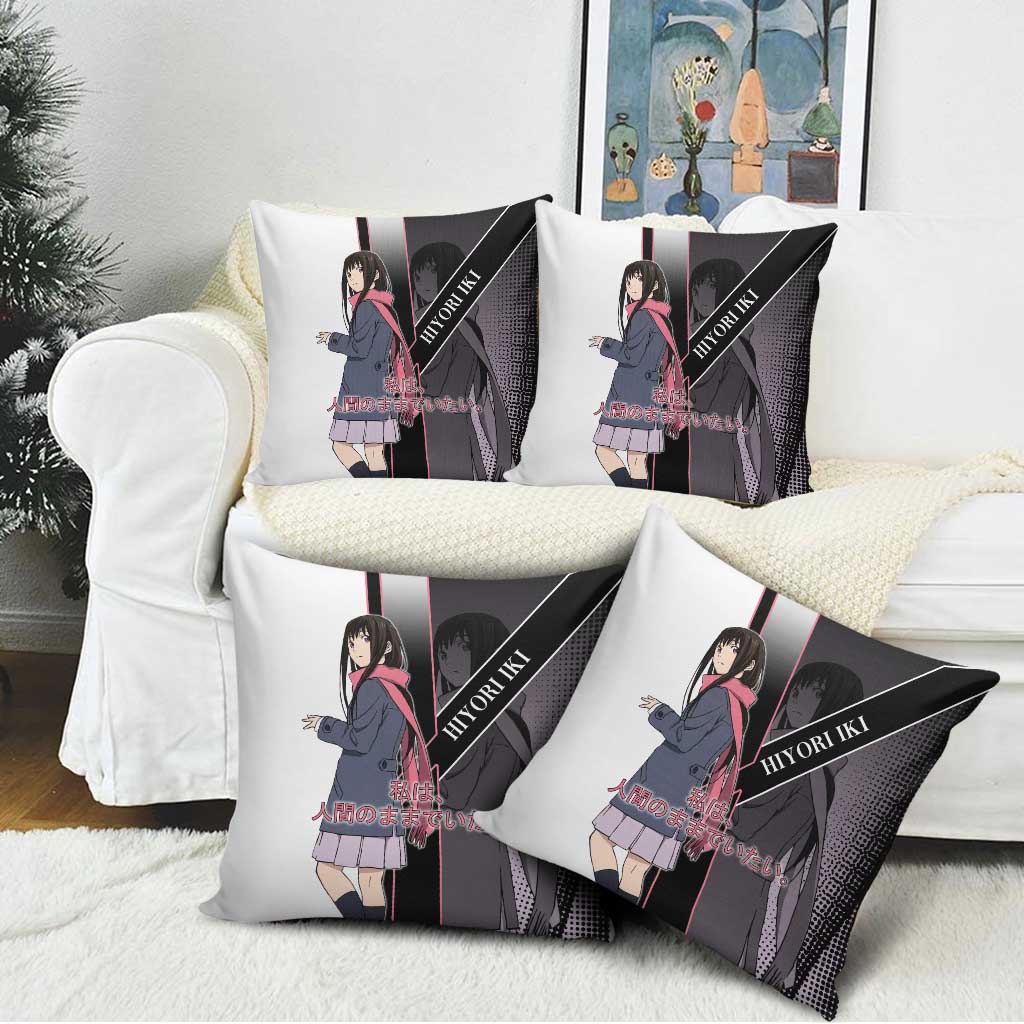 Hiyori Iki Pillow Cover Soft Sentimental Anime Style