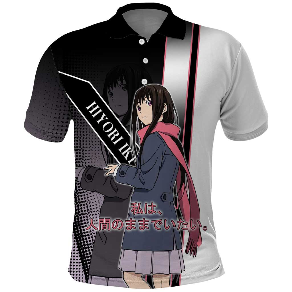 Hiyori Iki Polo Shirt Soft Sentimental Anime Style