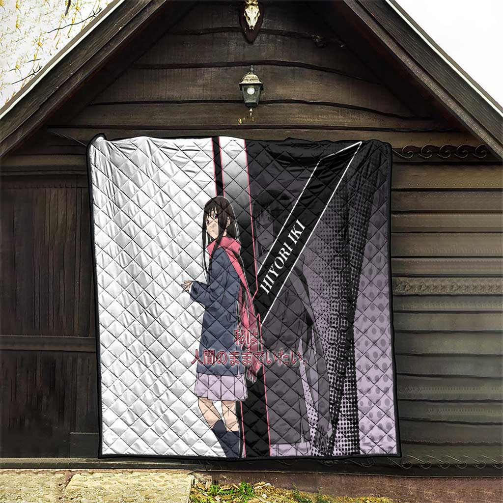 Hiyori Iki Quilt Soft Sentimental Anime Style