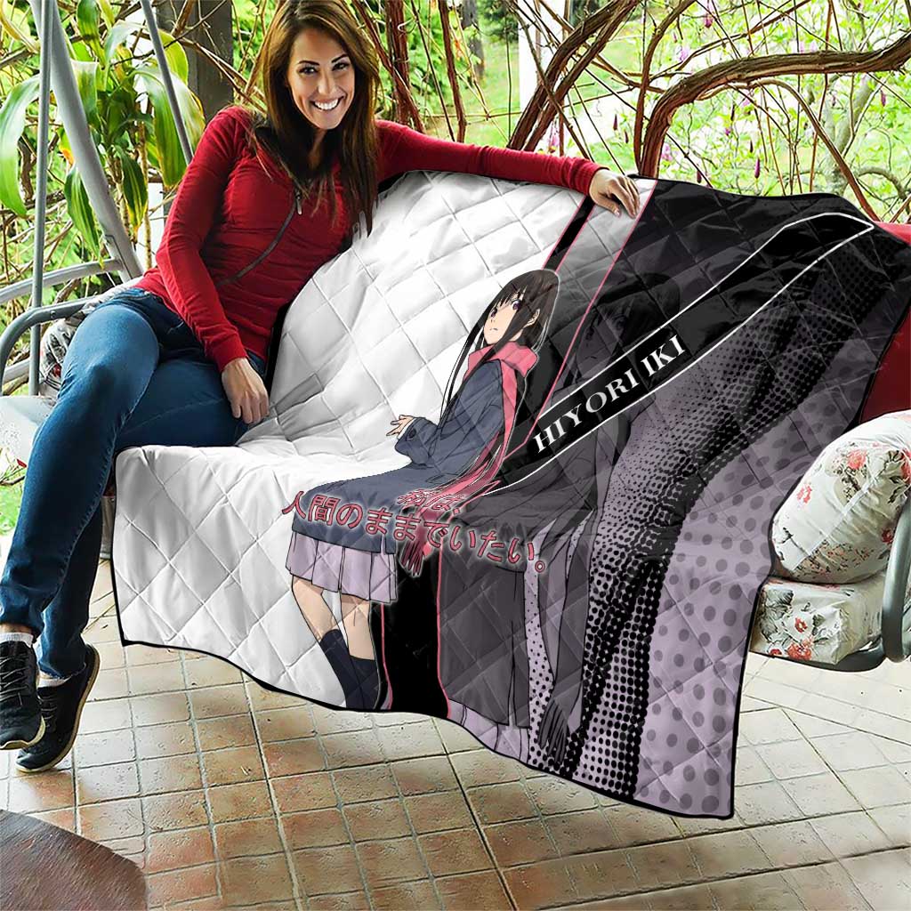 Hiyori Iki Quilt Soft Sentimental Anime Style