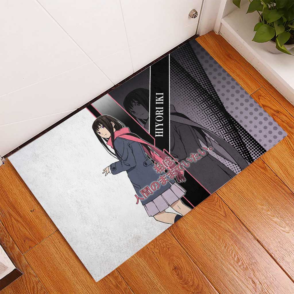 Hiyori Iki Rubber Doormat Soft Sentimental Anime Style