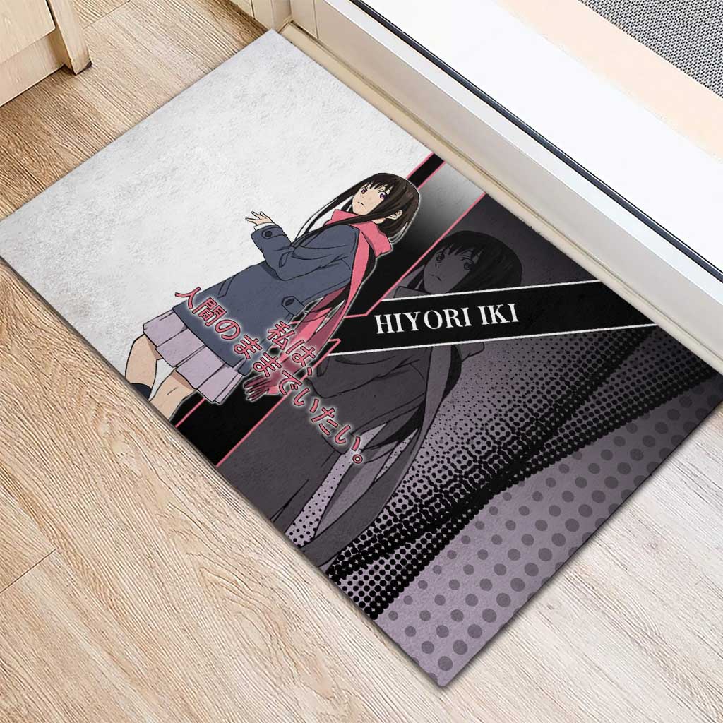 Hiyori Iki Rubber Doormat Soft Sentimental Anime Style