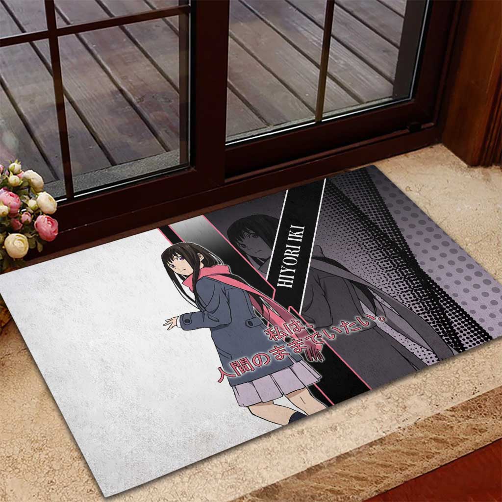 Hiyori Iki Rubber Doormat Soft Sentimental Anime Style