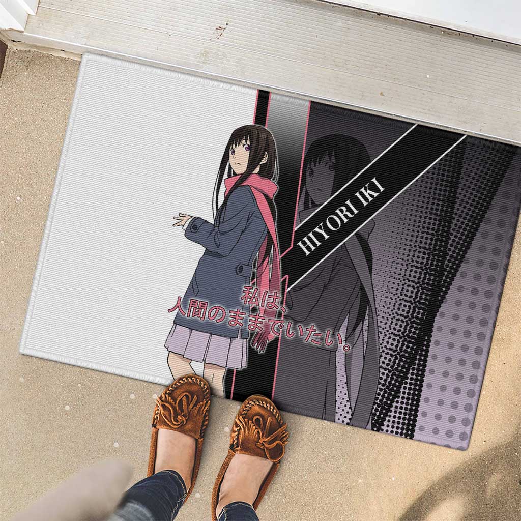 Hiyori Iki Rubber Doormat Soft Sentimental Anime Style