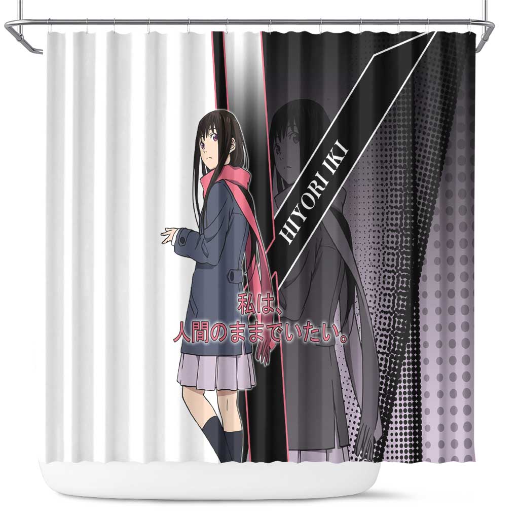 Hiyori Iki Shower Curtain Soft Sentimental Anime Style