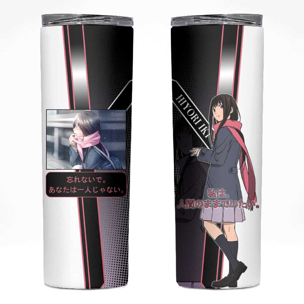 Hiyori Iki Skinny Tumbler Soft Sentimental Anime Style