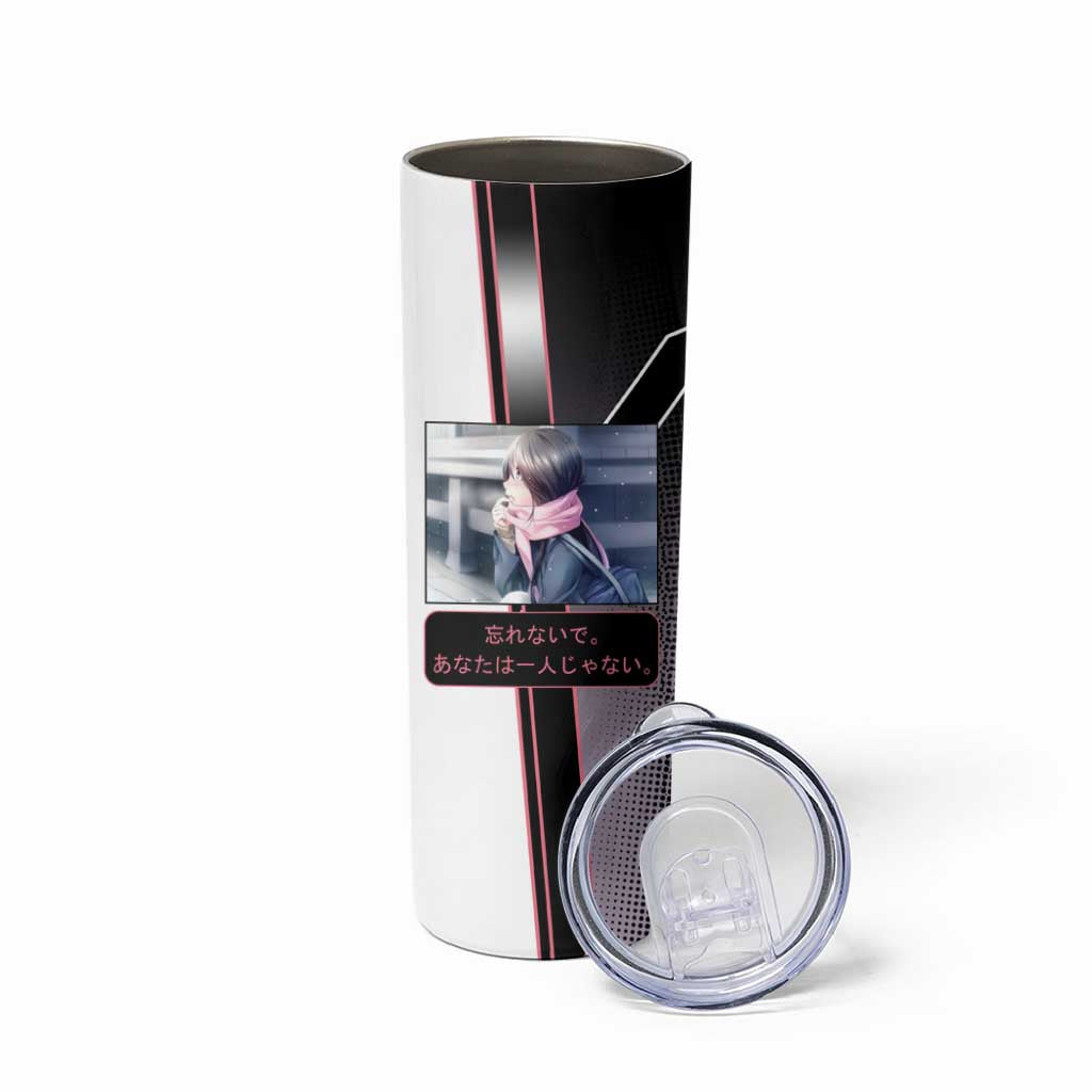 Hiyori Iki Skinny Tumbler Soft Sentimental Anime Style