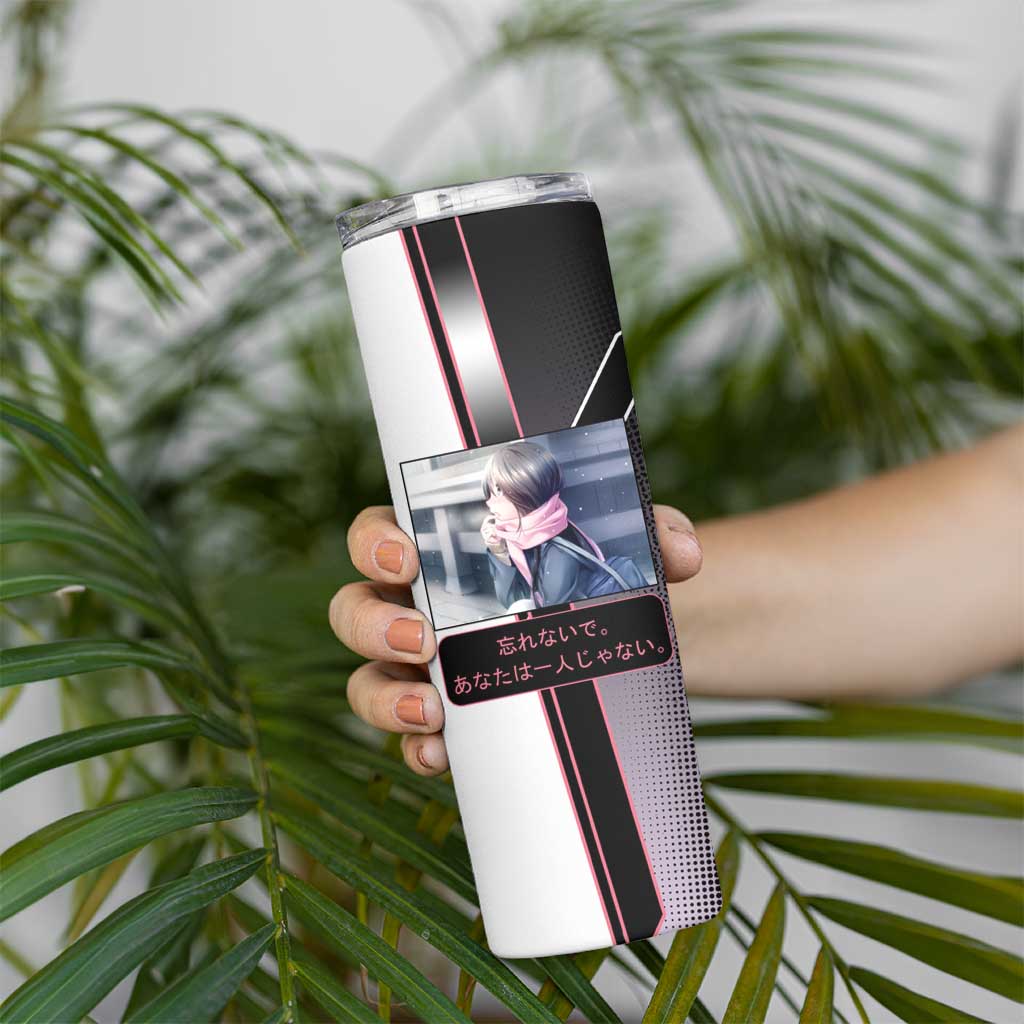 Hiyori Iki Skinny Tumbler Soft Sentimental Anime Style