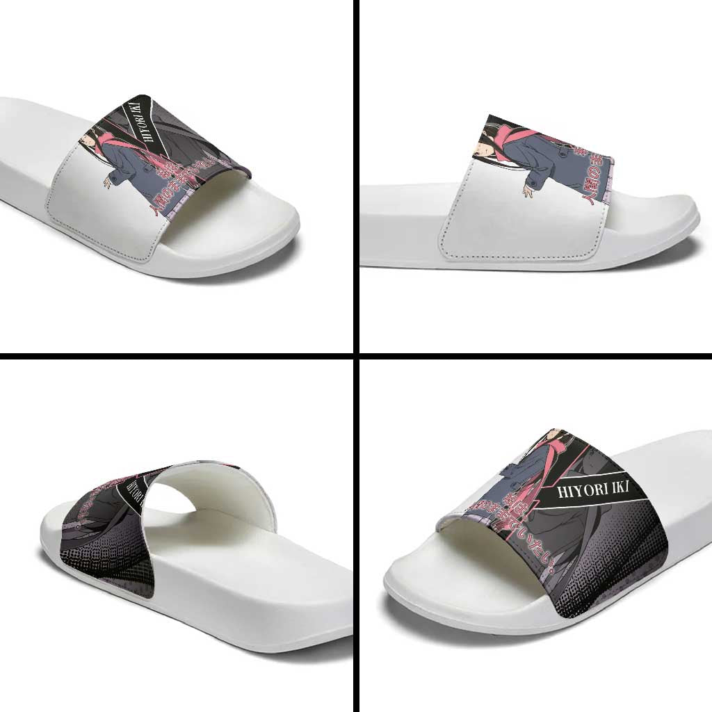 Hiyori Iki Slide Sandals Soft Sentimental Anime Style