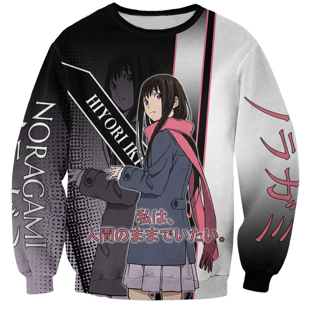 Hiyori Iki Sweatshirt Soft Sentimental Anime Style