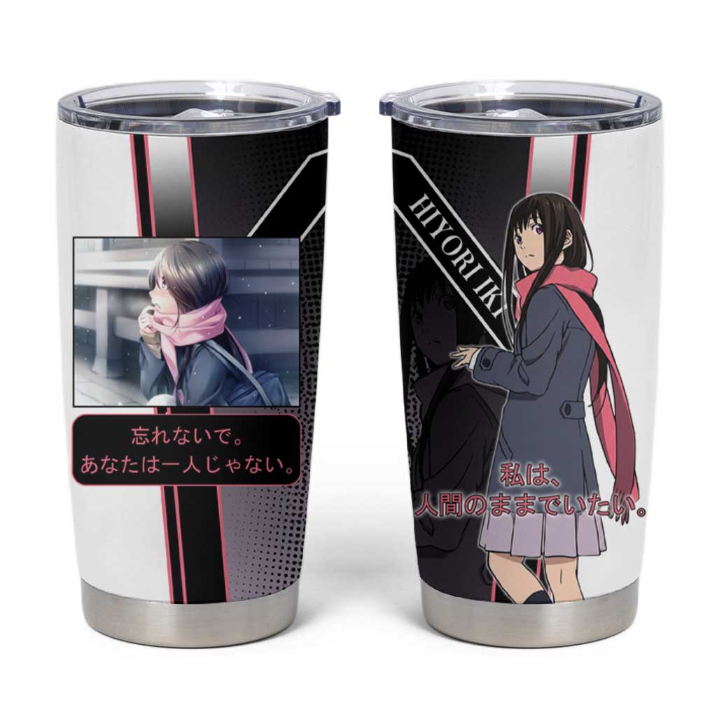 Hiyori Iki Tumbler Cup Soft Sentimental Anime Style