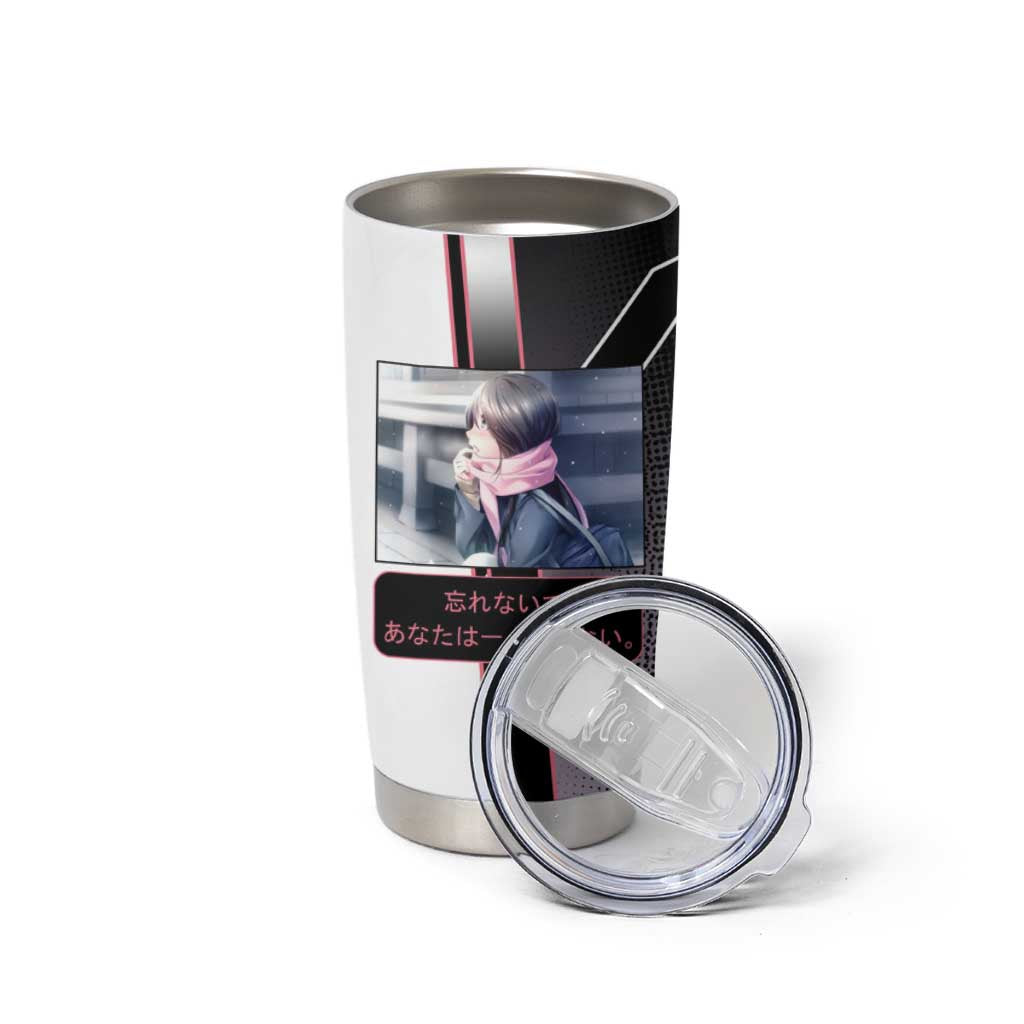 Hiyori Iki Tumbler Cup Soft Sentimental Anime Style