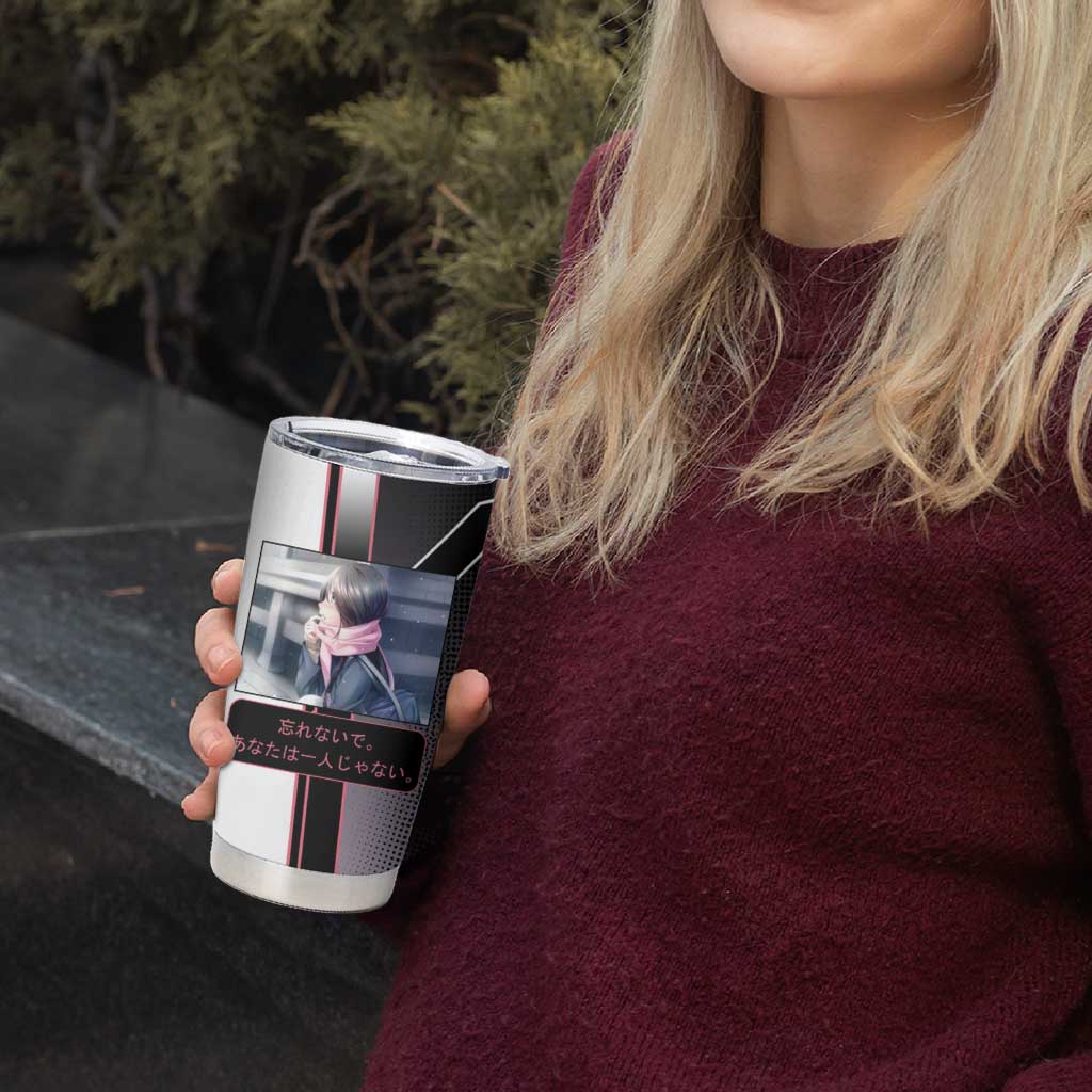 Hiyori Iki Tumbler Cup Soft Sentimental Anime Style