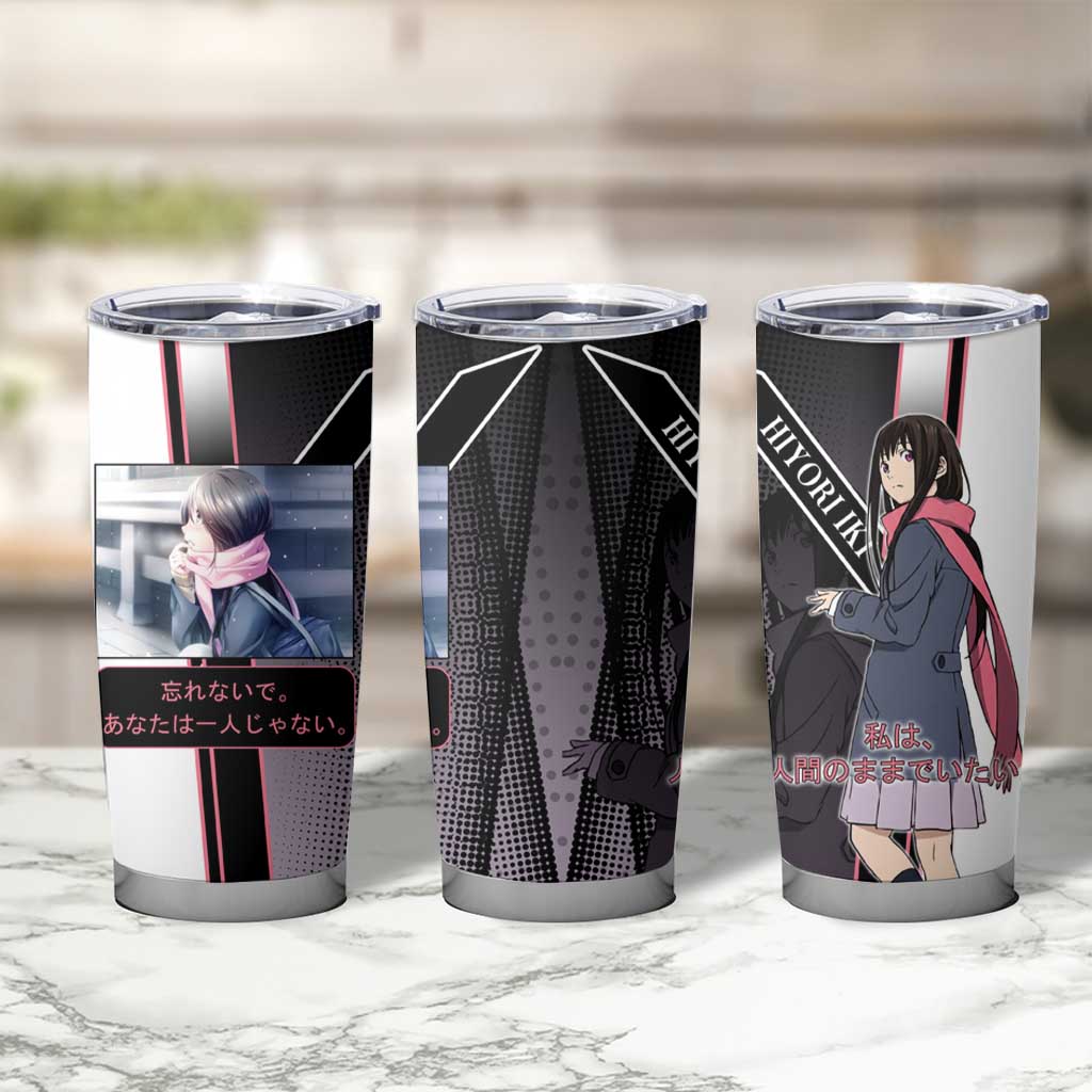 Hiyori Iki Tumbler Cup Soft Sentimental Anime Style