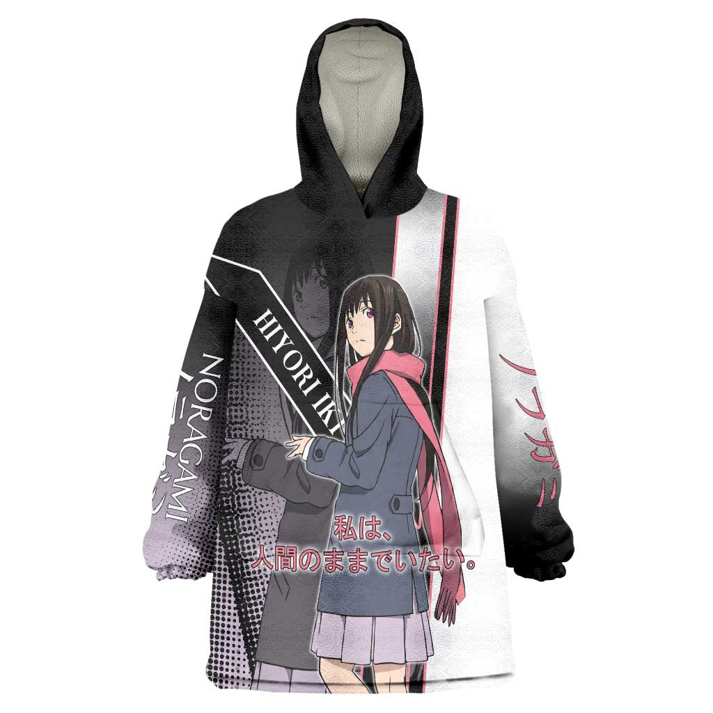 Hiyori Iki Wearable Blanket Hoodie Soft Sentimental Anime Style