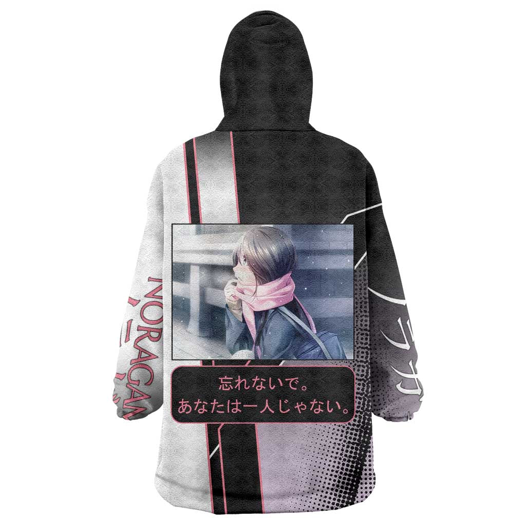 Hiyori Iki Wearable Blanket Hoodie Soft Sentimental Anime Style