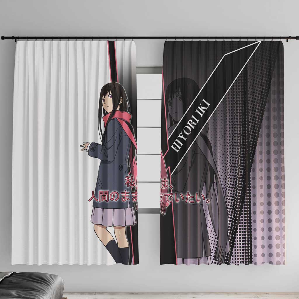 Hiyori Iki Window Curtain Soft Sentimental Anime Style