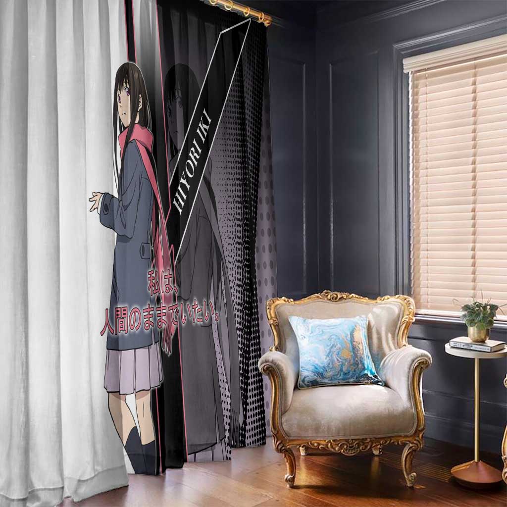 Hiyori Iki Window Curtain Soft Sentimental Anime Style