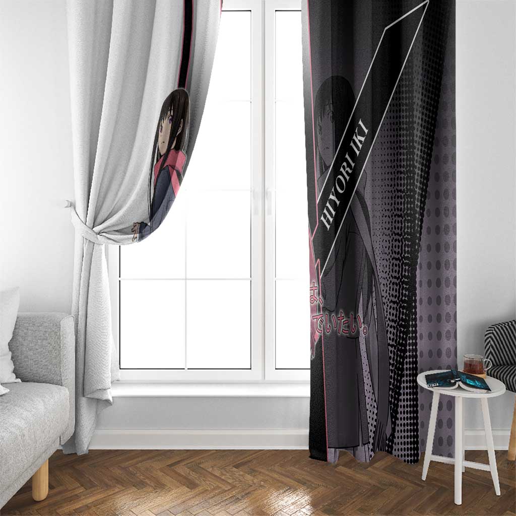 Hiyori Iki Window Curtain Soft Sentimental Anime Style