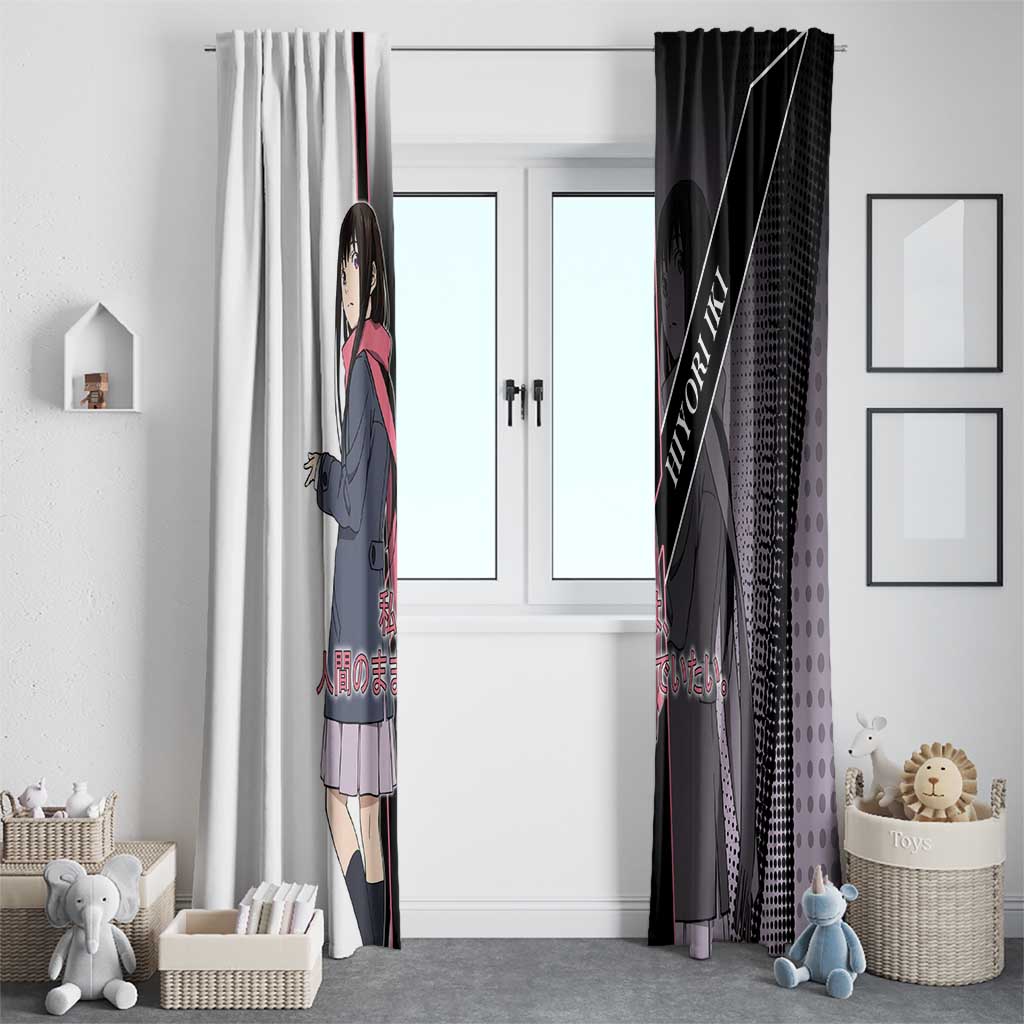 Hiyori Iki Window Curtain Soft Sentimental Anime Style