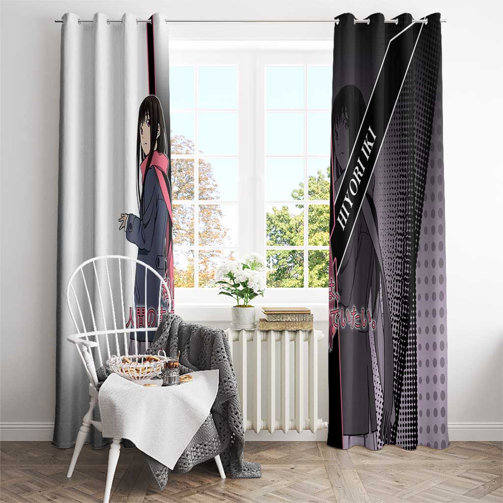Hiyori Iki Window Curtain Soft Sentimental Anime Style
