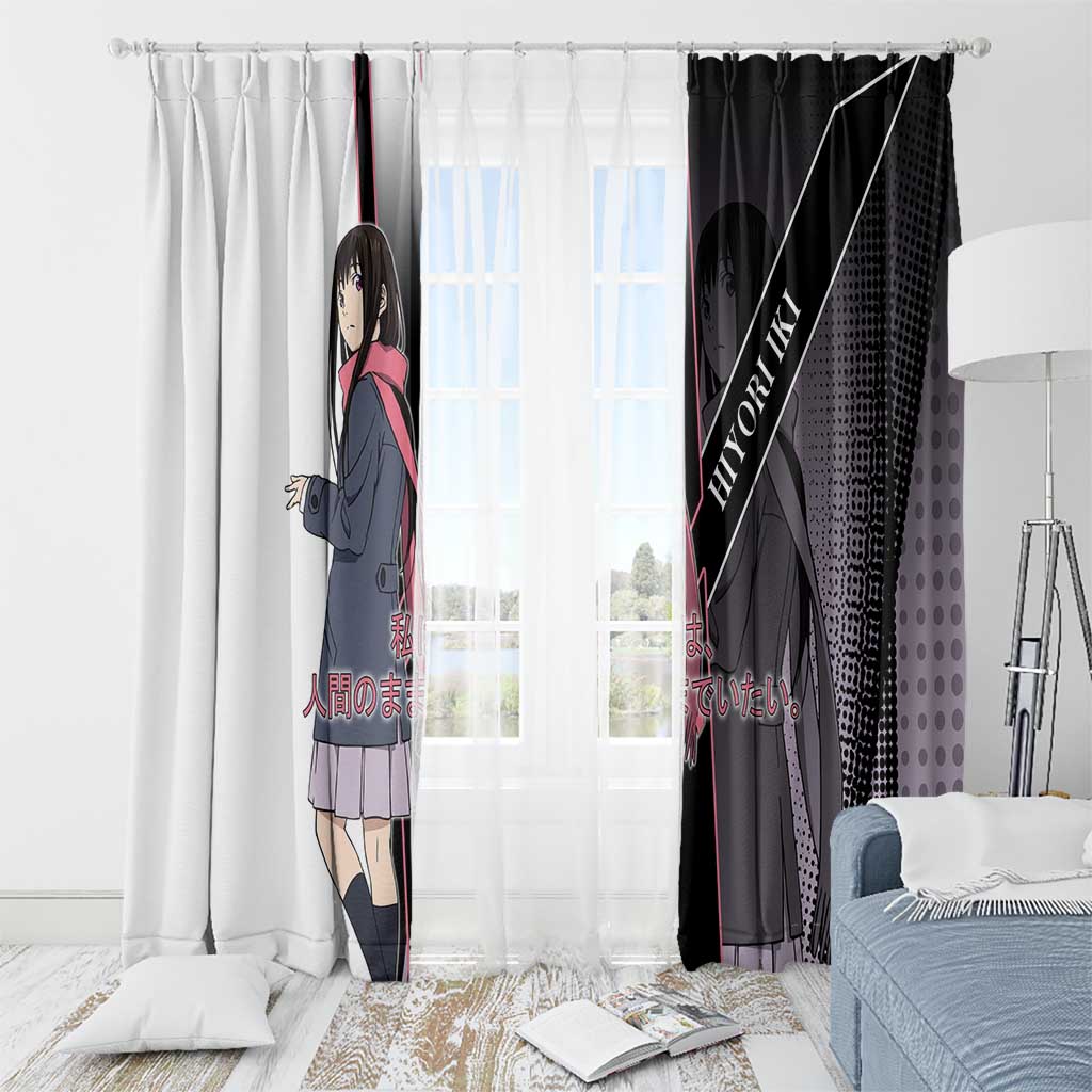 Hiyori Iki Window Curtain Soft Sentimental Anime Style
