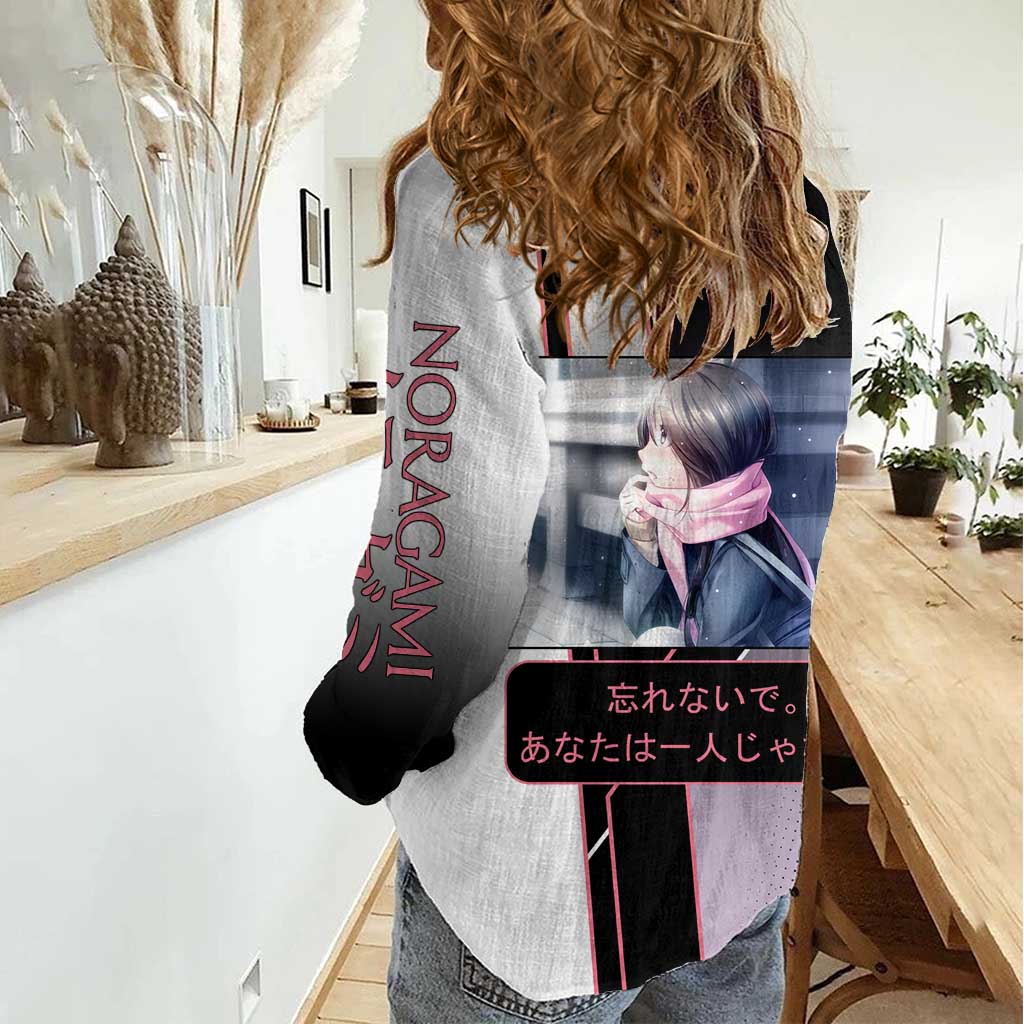 Hiyori Iki Women Casual Shirt Soft Sentimental Anime Style