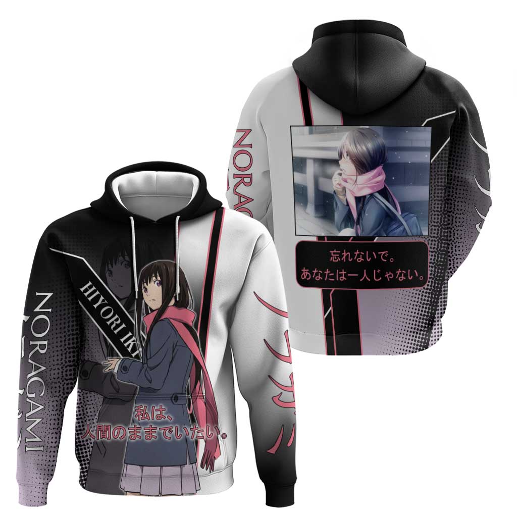 Hiyori Iki Zip Hoodie Soft Sentimental Anime Style